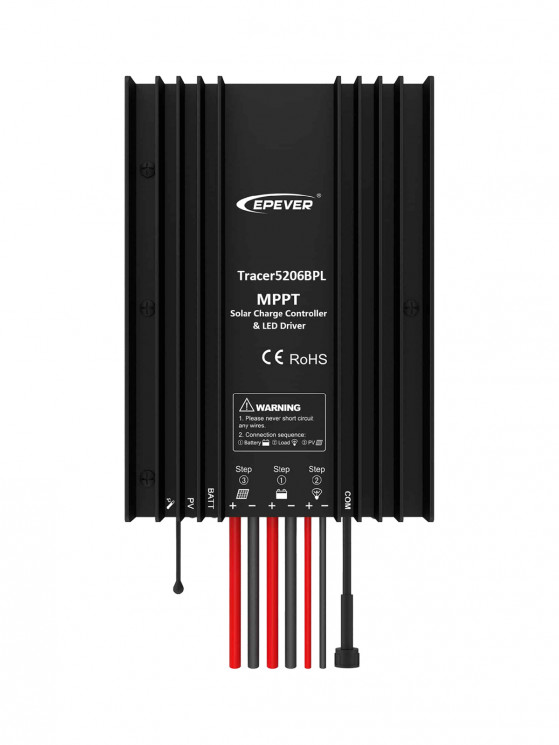 Контроллер заряда EPSolar Tracer MPPT 5206BPL купить в Санкт-Петербурге